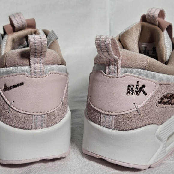 🌟Custom Bling Nike Air Max 90 Sneakers Shoes with Rhinestone Crystals Size 7🌟 - Picture 9 of 9